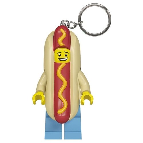 Брелок-фонарик для ключей LEGO LGL-KE119 Hot Dog Man - Человек-Хот-дог