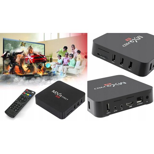 Медиаприставка MXQ Pro 4K 1GB 8 GB 231900₽