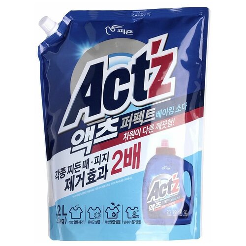 PIGEON Гель для стирки белья с содой / Regular Act'z Perfect Baking soda Gel, 2200 мл