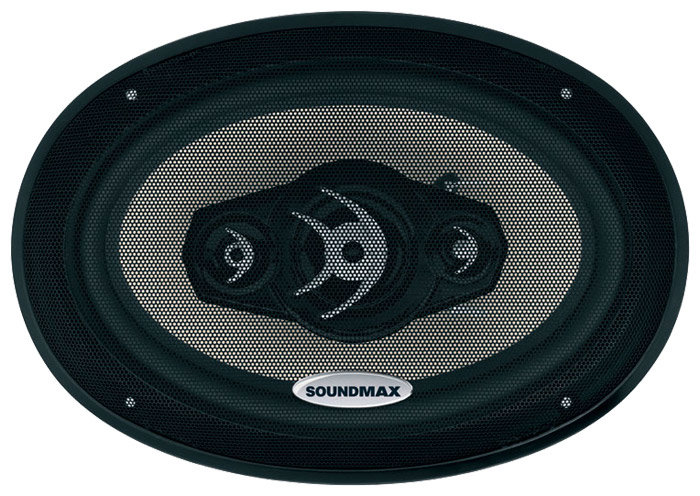 Колонки автомобильные SOUNDMAX SM-CSA694, 15x23 см (6x9 дюйм.), комплект 2 шт.