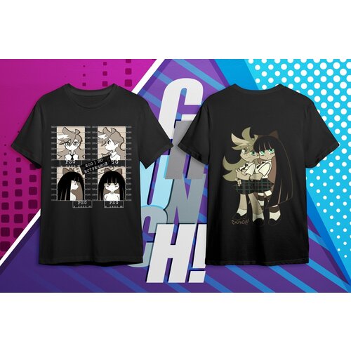 Футболка, размер XXL, черный