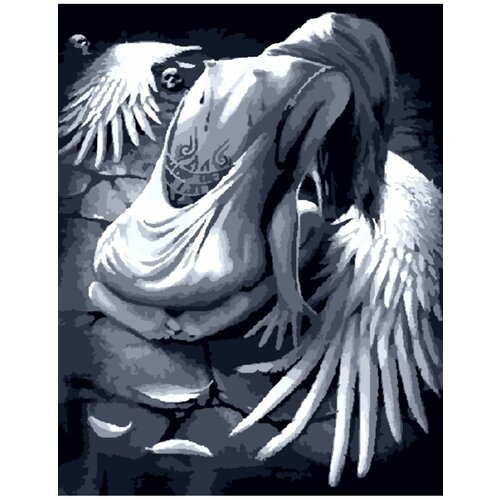 Картина по номерам Падший ангел 40х50 см