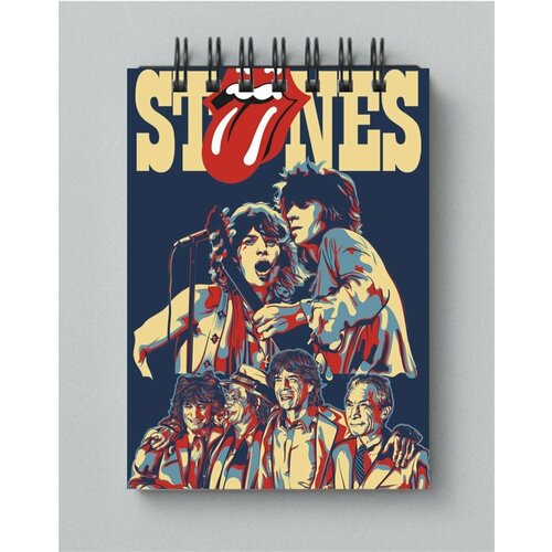 Блокнот The Rolling Stones - Роллинг Стоунз № 8