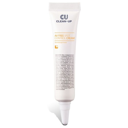 Точечный Крем для Проблемной Кожи CUSKIN CLEAN-UP AV Free Spot Control Cream (CUSKIN)