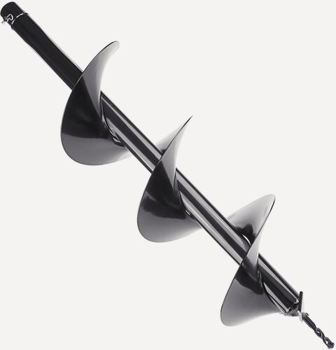 Изображение товара Шнек для почвы ставр ШГ-200/800, для мотобуров, двухзаходный, 20 см