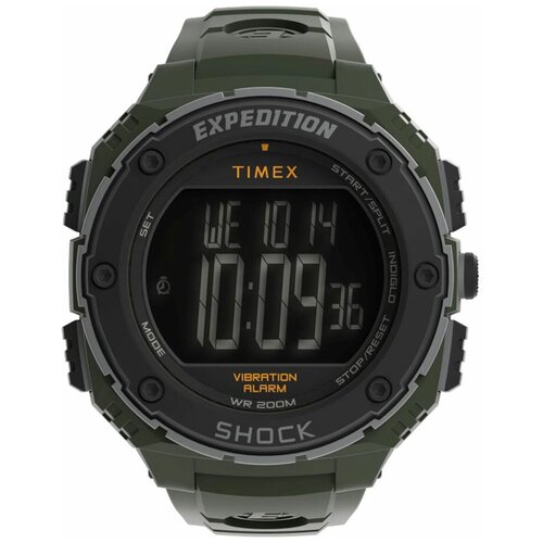 Наручные часы TIMEX Expedition TW4B24100, зеленый, черный наручные часы timex наручные часы timex q diver 320010 серебряный