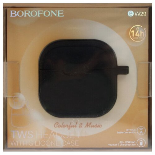 Беспроводные bluetooth наушники Borofone BW29 черный 130000₽