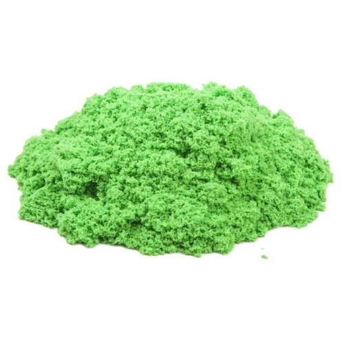 Космический песок зелёный в коробке, 1 кг + песочница + формочки космический песок космический песок песочница формочки сиреневый 1 кг