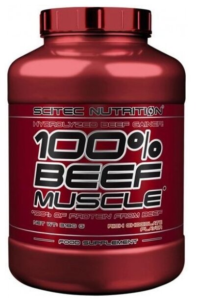 Scitec Nutrition 100% Beef Muscle 3180 гр (Scitec Nutrition) Шоколад