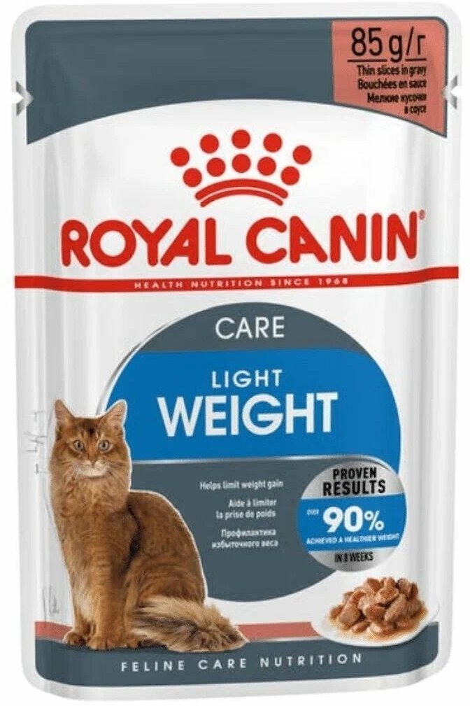 Влажный корм для кошек Royal Canin Light Weight Care (в соусе) (85 г x 12 шт) - фотография № 2