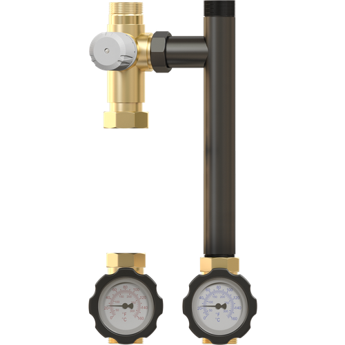 Насосная группа, смесительная, DN 20, без насоса, с термостатическим клапаном 25-55°C