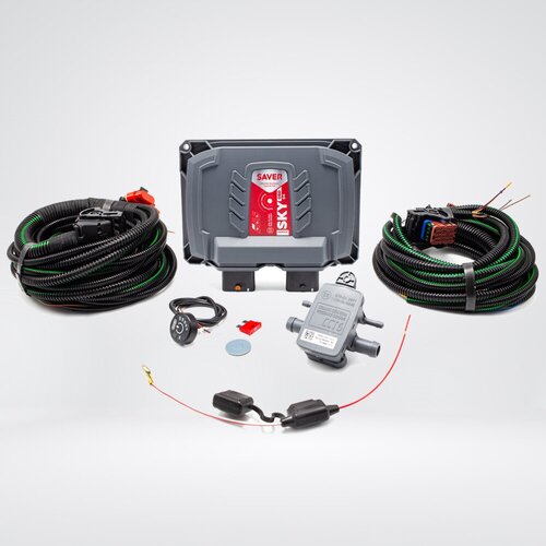 Комплект электроники ГБО SAVER SKY 64 OBD с проводкой и сенс. (8 цил.)