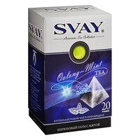 Чай улун Svay Oolong-mint в пирамидках, 20 пак.