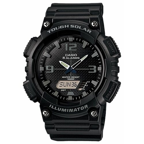 Наручные часы CASIO Collection AQ-S810W-1A2, черный, мультиколор