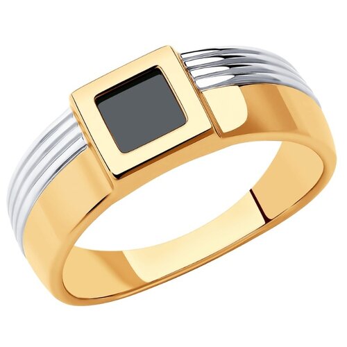 фото Sokolov кольцо из золота 018442, размер 19