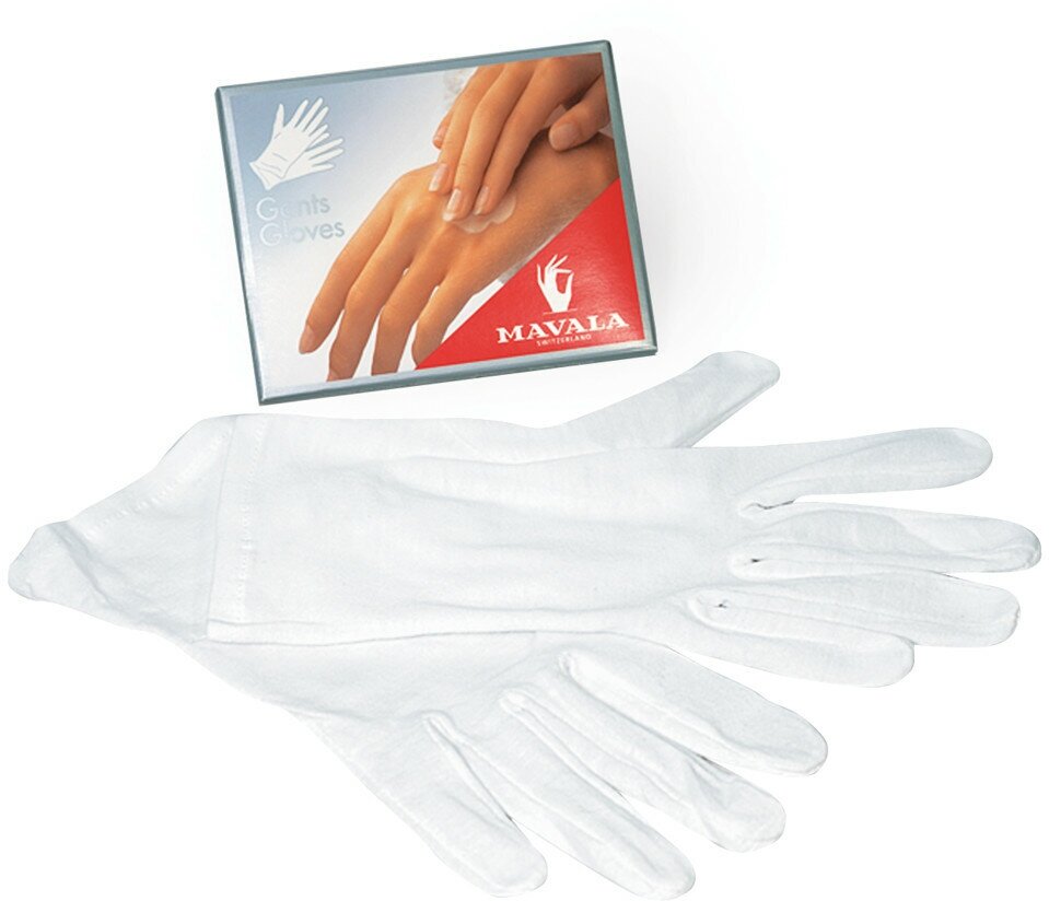 Mavala Перчатки хлопчатобумажные Gants Gloves 1 пара 1уп