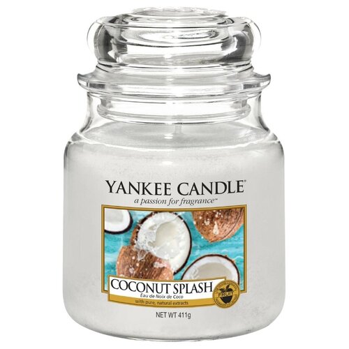 Ароматическая свеча Yankee Candle Coconut Splash Свеча 411 г