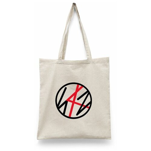 фото Сумка-шоппер унисекс каждому своё "stray kids/k-pop" черная