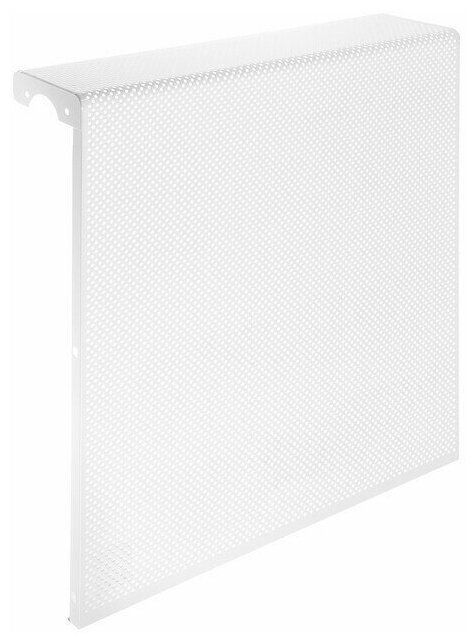 фото Экран на чугунный радиатор ERA, 590х610х143 мм, 6 секций, металлический, перфорированный