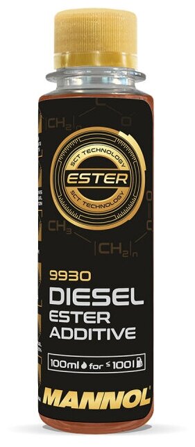 MANNOL 993001 Присадка к дизельному топливу. MANNOL DIESEL ESTER ADDITIVE 100 мл. 993001