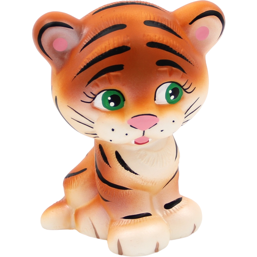 Игрушка для ванной Кудесники Тигр (СИ-147), коричневый