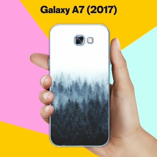 Силиконовый чехол на Samsung Galaxy A7 (2017) Пейзаж 40 / для Самсунг Галакси А7 2017 пластиковый чехол рысь арт 2 на samsung galaxy a7 2017 самсунг галакси а7 2017