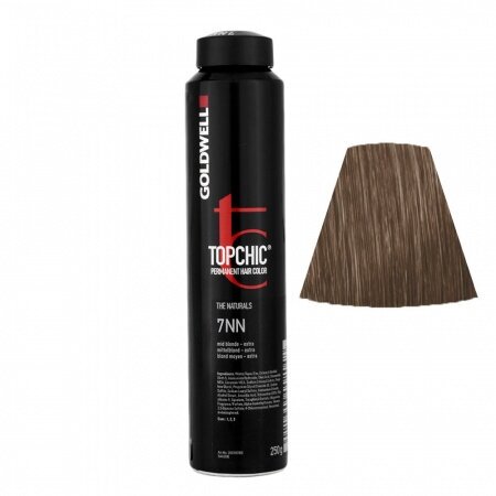 Goldwell Topchic стойкая крем-краска для волос, 7NN русый экстра, 250 мл