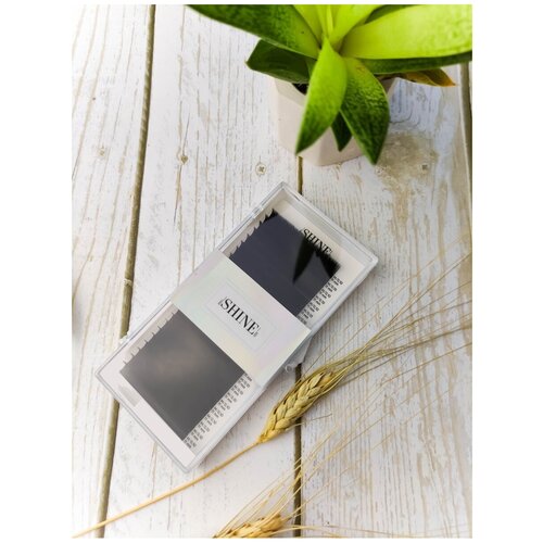 Ресницы чёрные elSHINE C 0,07 13 мм