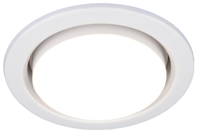 Встраиваемый точечный светильник Elektrostandard 1035 GX53 WH, цвет белый - комплект 10 шт