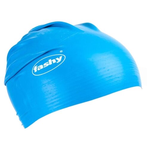 фото Шапочка для плавания fashy flexi-latex cap, голубой (3030-50)