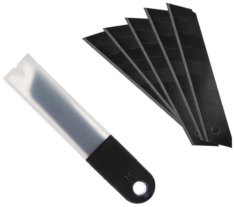 Лезвие для ножей запасное Attache Selection 18мм сегм. воронение, SK5, 5шт/уп