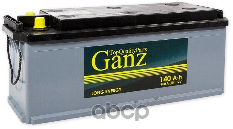 Аккумулятор Ganz Standart 140 А/Ч R+(4) 514X175x210 B En 900 А GANZ арт. GA1404
