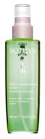 Sothys Эликсир для тела Nourishing Body Elixir Lemon And Petitgrain Escape, 100 мл
