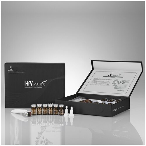 Набор против выпадения волос Genosys HR3 MATRIX MESOPECIA KIT FOR HAIR & SCALP