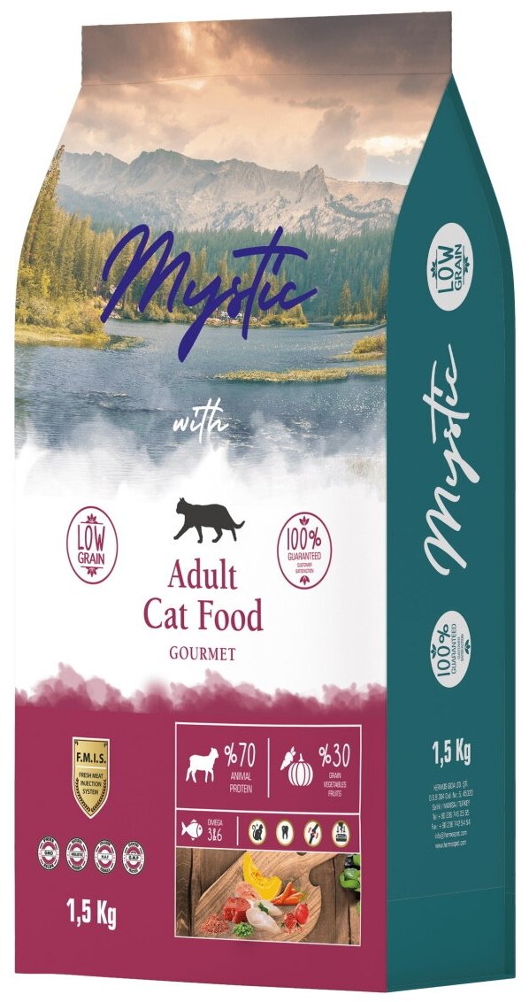 Mystic Корм для кошек Adult Cat Food Gourmet