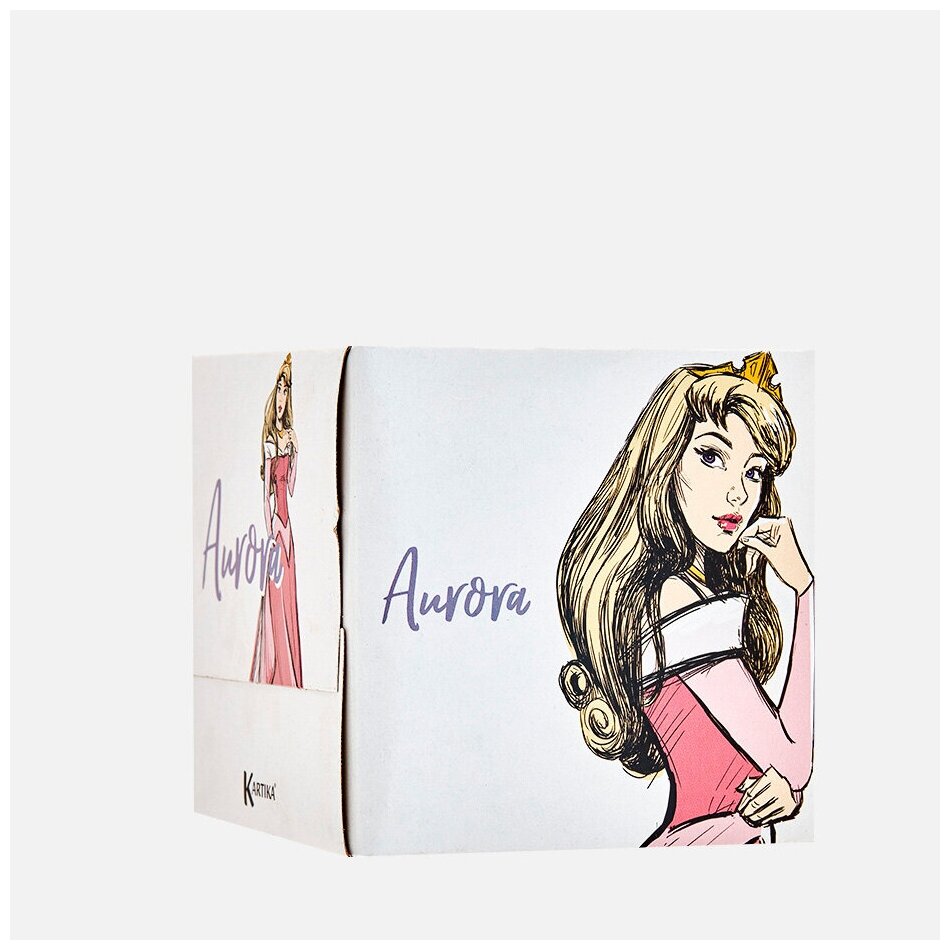 Салфетки бумажные выдергушки "Принцессы" с рисунком 3-х сл, 56 штук - фотография № 4