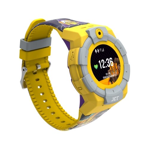 фото Детские умные часы c gps jet kid transformers bumble bee