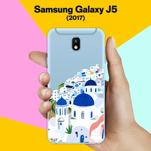 Силиконовый чехол на Samsung Galaxy J5 (2017) Греция / для Самсунг Галакси Джей 5 2017 пластиковый чехол дигги поднятая рука на samsung galaxy j5 2017 самсунг галакси джей 5 2017