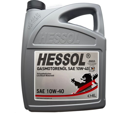 HESSOL Gasmotorenol SAE 10W-40 4 литра
