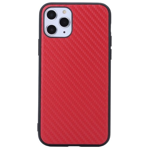 фото Накладка g-case carbon для apple iphone 11 pro, красная