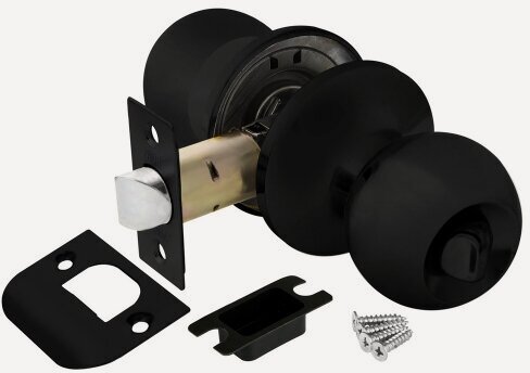 Изображение товара Ручка защелка Punto DK672 BL-BK (6072 BL-B ) (фик.) черный