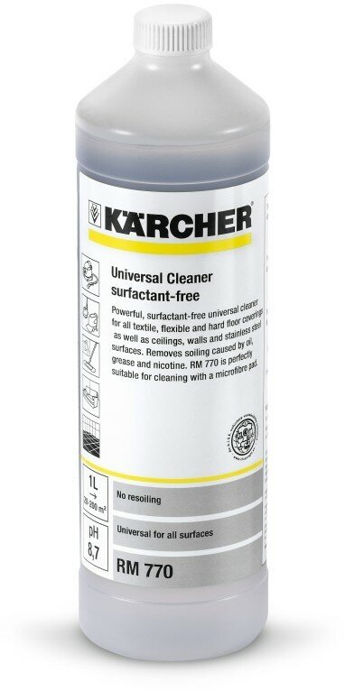 Средство для чистки ковров и мягкой мебели, RM 770, 1л, Karcher | 6.295-489.0