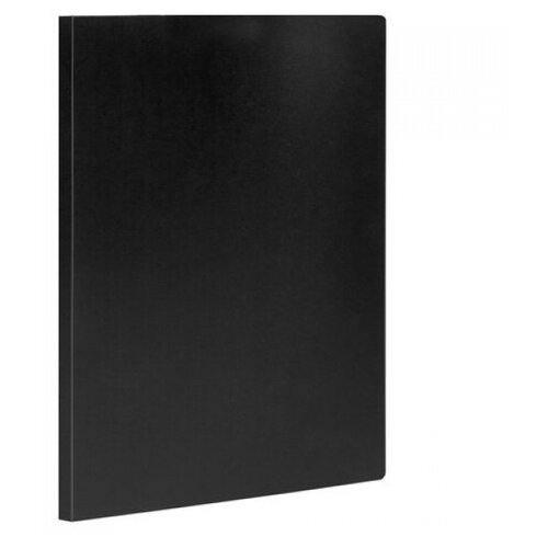 STAFF Папка с боковым прижимом, черный