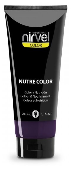 Nirvel Оттеночная гель-маска Nutre Color Violet, фиолетовый, 200 мл