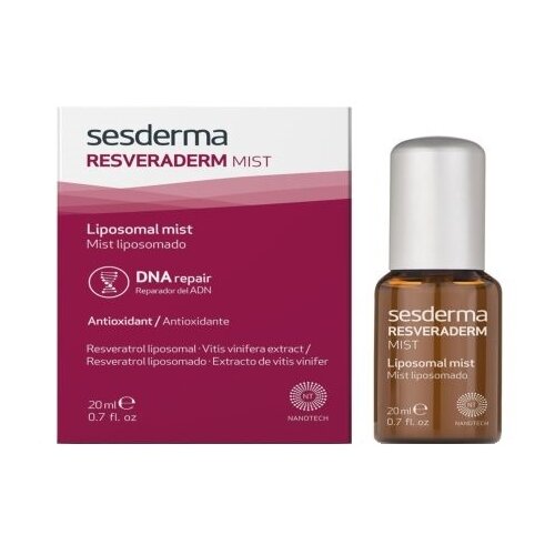 Спрей-мист SESDERMA антиоксидантный Liposomal mist Resveraderm, 30 мл