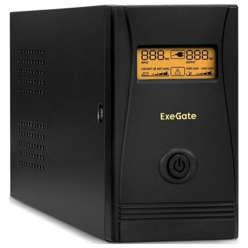 exegate ep285501rus ибп exegate specialpro smart llb 1500 lcd avr c13 rj Exegate EP285580RUS ИБП ExeGate SpecialPro Smart LLB-600. LCD. AVR. EURO. RJ. USB <600VA/360W, LCD, AVR, 2 евророзетки, RJ45/11, USB, Black>