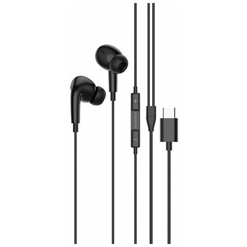 Проводные наушники внутриканальные с микрофоном для телефона кабель 12м Type-C Гарнитура для Андроид 46400₽