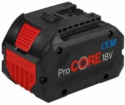 Батарея аккумуляторная Bosch ProCORE18V 18В 8.0Ач Li-Ion (1600A016GK) - фото №1