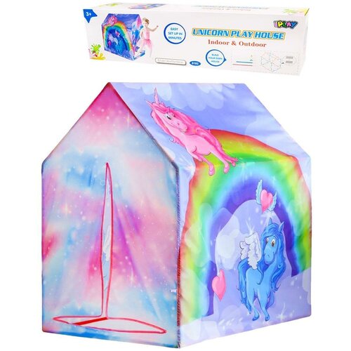 Палатка игровая Единороги 102х95х72 см 1059₽