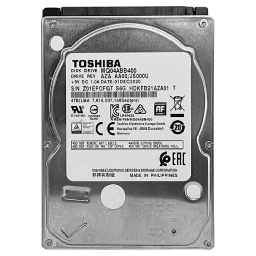 Жесткий диск Toshiba 4ТБ MQ04ABB400 950000₽